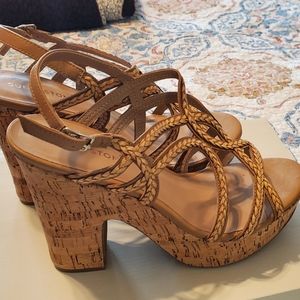 Heel, platform shoes